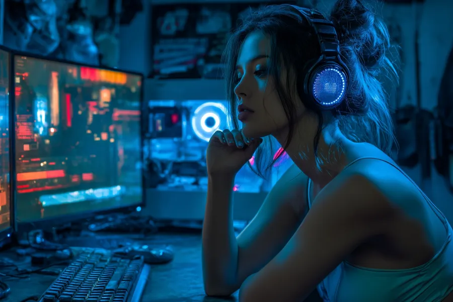 RGB Lighting Microphone